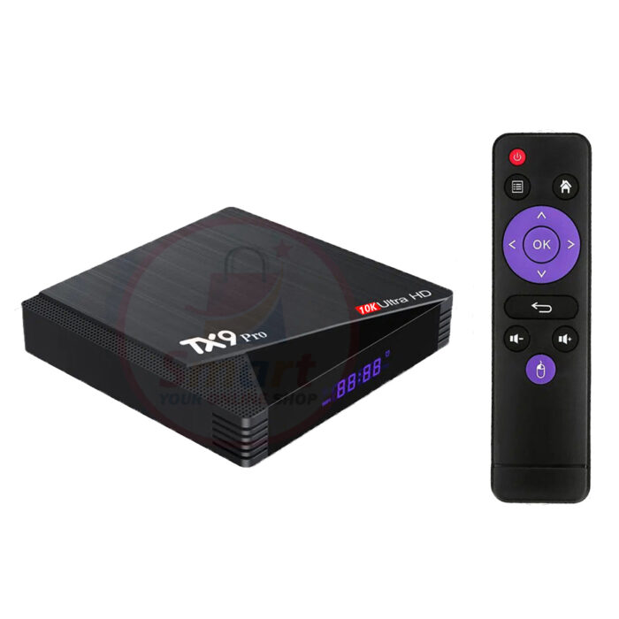 TX9 Pro 10K Ultra HD 8GB RAM + 128GB ROM Smart TV Box