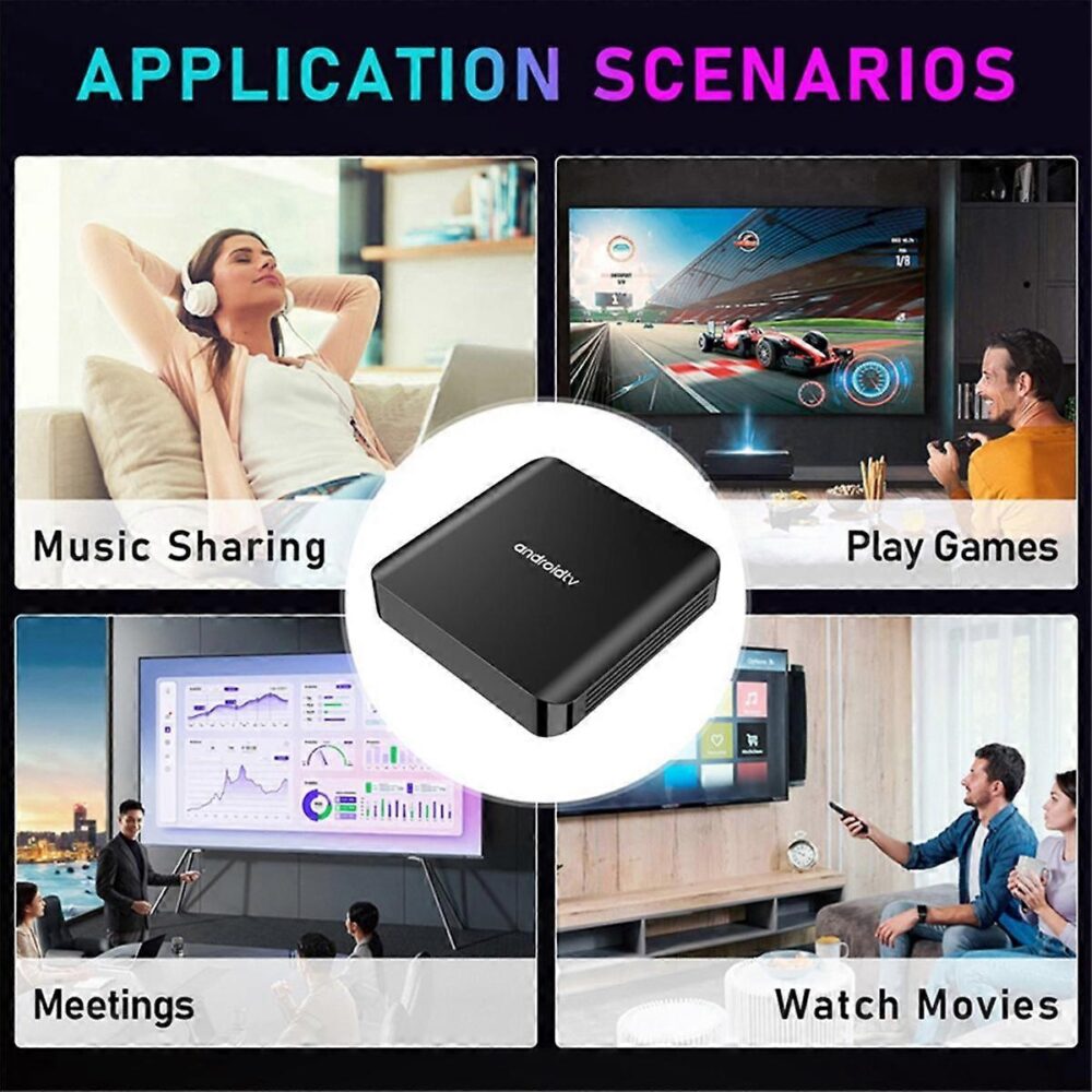 TV98 ATV Plus Smart TV Box Android 14 Allwinner H313 2.4G /5G Dual WiFi BT 8K HD Media Player Set Top Box - Image 8