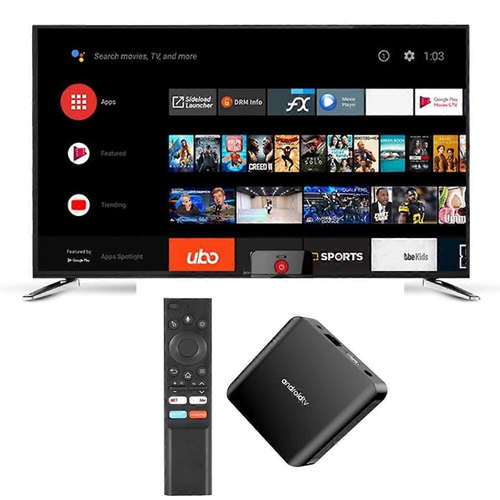TV98 ATV Plus Smart TV Box Android 14 Allwinner H313 2.4G /5G Dual WiFi BT 8K HD Media Player Set Top Box - Image 9