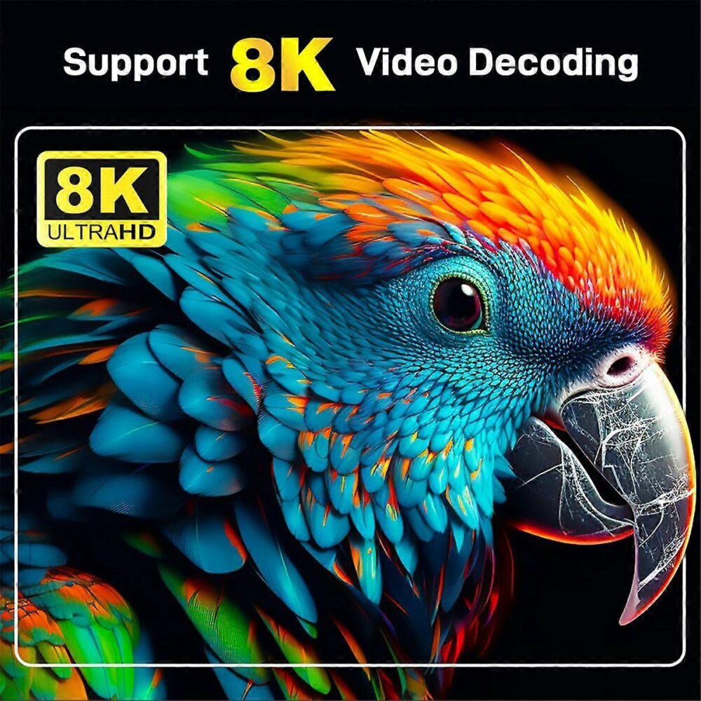 TV98 ATV Plus Smart TV Box Android 14 Allwinner H313 2.4G /5G Dual WiFi BT 8K HD Media Player Set Top Box - Image 10