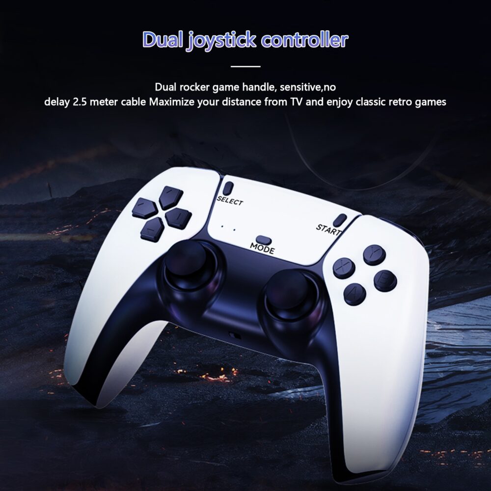 M8 Pro Game Stick 4K HDMI HD Video Console 2.4G Wireless Controller For PS1/FC/GB/GBA Arcade Retro TV Game Console 20000+ Games - Image 5